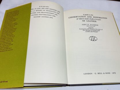 A Guide to the Conservation and Restoration of Objects Made Wholly or in Part of Leather - Image 2