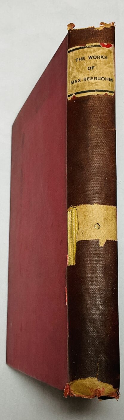 The Works Of Max Beerbohm: With A Bibliography By John Lane. - Image 2