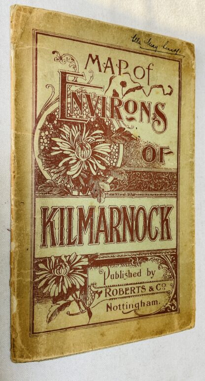 Roberts Cycling and General Guide Map to the Environs of Kilmarnock