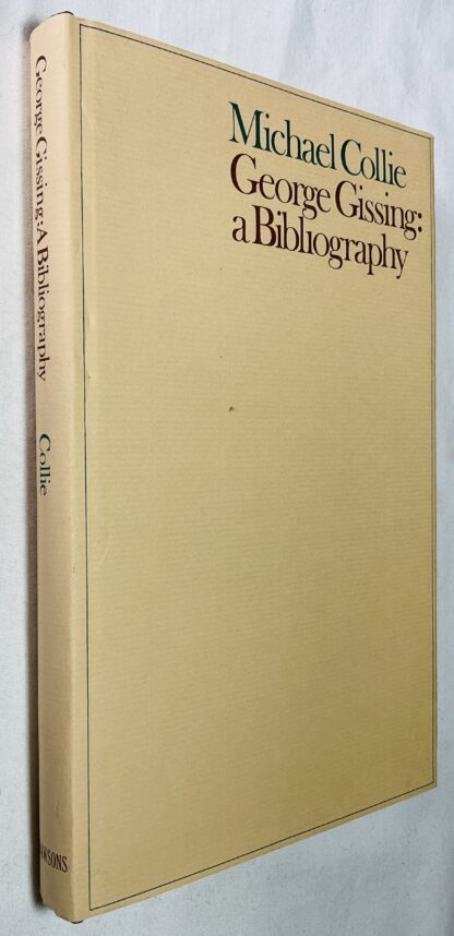 George Gissing: A Bibliography