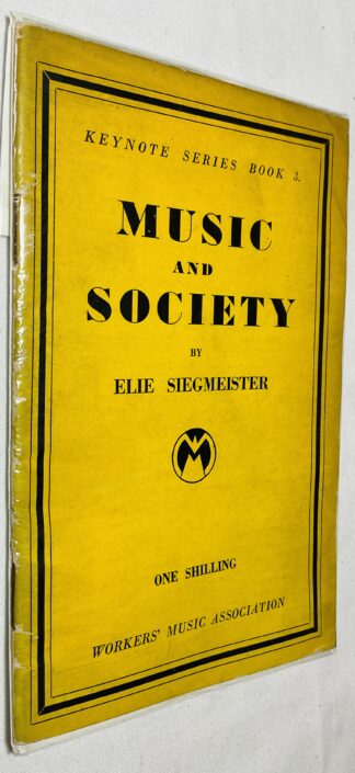 Music and society [Keynote series, Book 3]