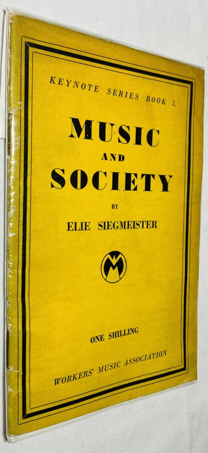 Music and society [Keynote series, Book 3]