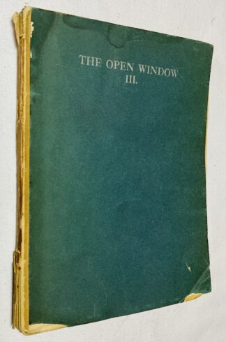 Open Window Issue 3, December 1910