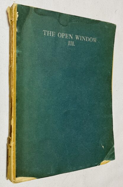 Open Window Issue 3, December 1910