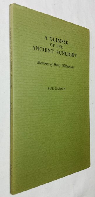A Glimpse of the Ancient Sunlight
