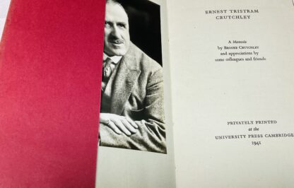 Ernest Tristram Crutchley: A Memoir - Image 2
