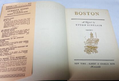 Boston: A Novel Volume 1 - Image 2