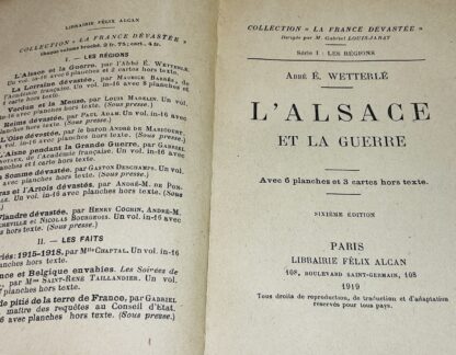 L' Alsace et la Guerre [1eme edition] - Image 3