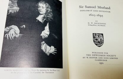 Sir Samuel Morland: Diplomat and Inventor, 1625-1695 - Image 2