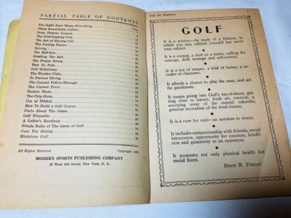 Golf For Beginners: Easy Lessons for the Novice, and Valuable Hints from the World's Best Known Authorities - Image 2