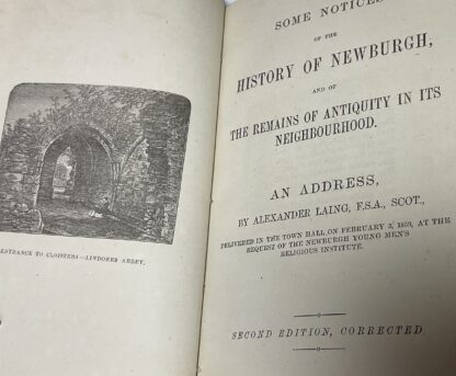 Some Notices of the History of Newburgh, and of the Remains of Antiquity in its Neighbourhood - An Address - Image 3