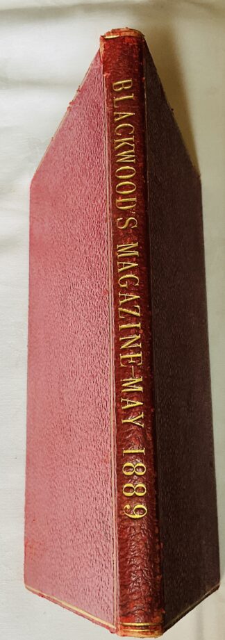Blackwood's Edinburgh Magazine: Volume 145, May 1889