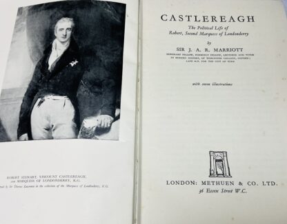 Castlereagh: The Political Life of Robert Second Marquess of Londonderry - Image 2