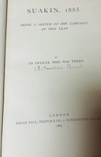 Suakin, 1885: Being a Sketch of the Campaign of This Year - Image 2