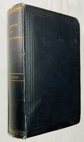 Poemata et Inscriptiones