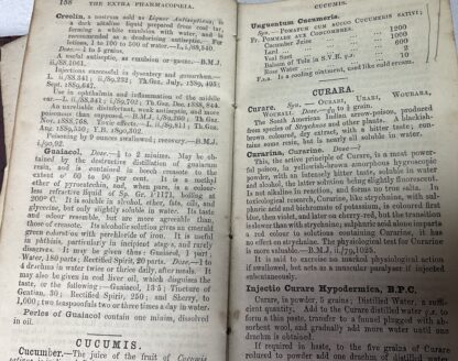 The Extra Pharmacopoeia of Unofficial Drugs By William Martindale with Reference to Their Use Abstracted from Medical Journals By W. Wynn Westcott - Image 3