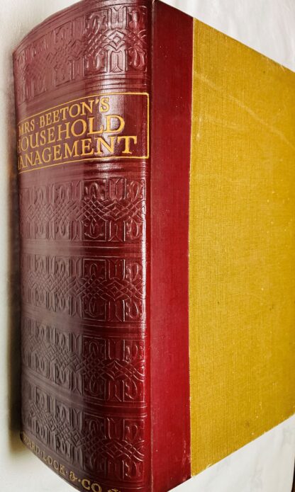 Mrs. Beeton's Household Management: A Complete Cookery Book With Sections on Household Work, Servants' Duties, Labour-Saving, Laundry Work, Etiquette, Marketing, Etc.; Carving and Trussing, The Art of "Using-Up", Table Decoration, The Home Doctor, The Nursery, The Home Lawyer, Etc. - Image 5
