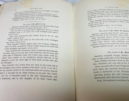 Rental Books of King James VI Hospital, Perth: Edited With a Short History of the Institution and Notes - Image 5