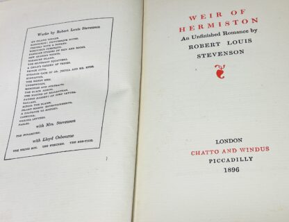 Weir of Hermiston: An Unfinished Romance - Image 2