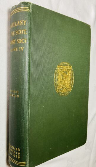 Miscellany of the Scottish History Society [Fourth volume] - Commentary on the Expedition to Scotland Made by Charles Edward Stuart Prince of Wales