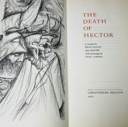 The Death of Hector: A Version by René Hague After Iliad XXII. - Image 2