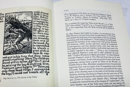 The Gentle Art: A Collection of Books and Wood Engravings by Lucien Pissarro. - Image 3
