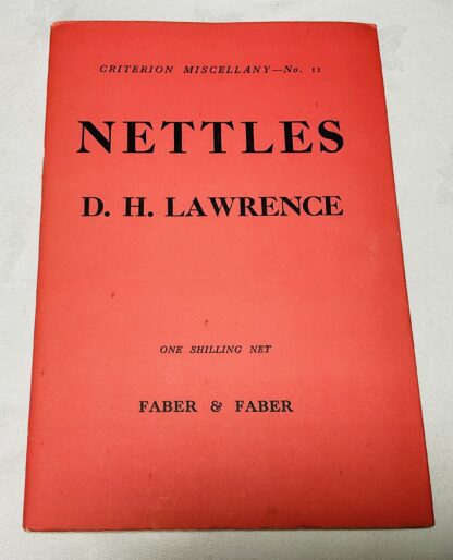 Nettles : Criterion Miscellany- No.11