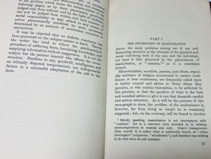 Autoerotic Phenomena in Adolescence:  An Analytical Study of the Psychology and Psychopathology of Onanism - Image 2