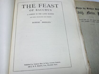 Plays: Volumes ii Palicio; iii Return of Ulysses; iv Christian Captives; v Achilles in Scyros; vi Humours of the Court; vii Feast of Bacchus - Image 3