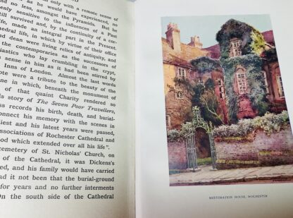 Our Beautiful Homeland: The Thames, Windsor Castle, Hampton Court, Dickens Land, Painted by Ernest W. Haslehust - Image 3