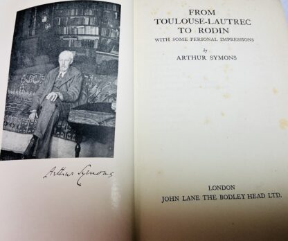 From Toulouse Lautrec to Rodin, with Some Personal Impressions - Image 2
