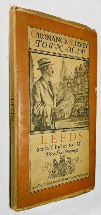 Ordnance Survey Town Map City of Leeds: 6 inches to 1 Mile [1st edition in envelope]                                             ;