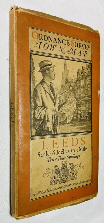 Ordnance Survey Town Map City of Leeds: 6 inches to 1 Mile [1st edition in envelope]                                             ;