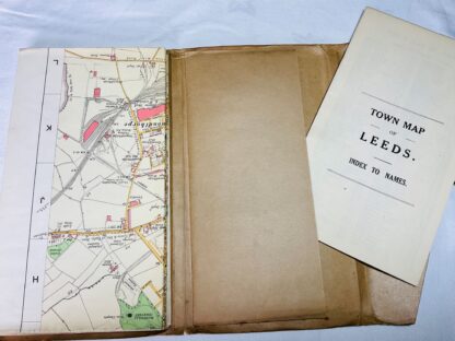 Ordnance Survey Town Map City of Leeds: 6 inches to 1 Mile [1st edition in envelope]                                             ; - Image 3