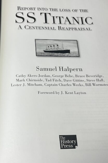 Report into the Loss of the SS Titanic - Image 2