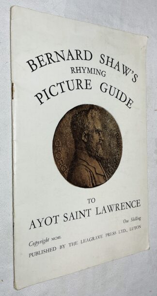 Bernard Shaw's Rhyming Picture Guide To Ayot Saint Lawrence