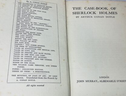 The Case-Book of Sherlock Holmes - Image 3