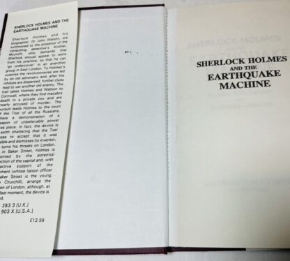 Sherlock Holmes and the Earthquake Machine - Image 2