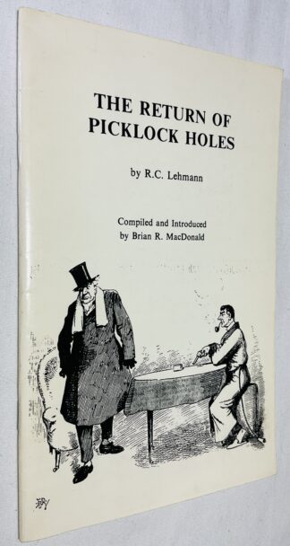 Return of Picklock Holes [Sherlock Holmes]