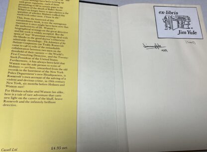 The Adventure of the Stalwart Companions. Heretofore unpublished letters and papers concerning a singular collaboration between Theodore Roosevelt and Sherlock Holmes. - Image 2