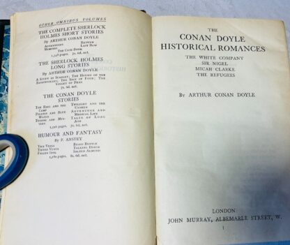 The Conan Doyle Historical Romances: The White Company, Sir Nigel, Micah Clarke and The Refugees - Image 4