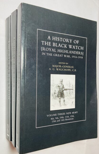 History of the Black Watch in the Great War 1914-1918 [Set of three volumes]