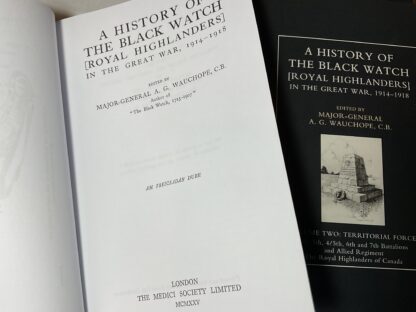 History of the Black Watch in the Great War 1914-1918 [Set of three volumes] - Image 2