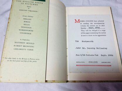 Wordsworth: English Poets in Pictures series - Image 2