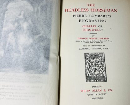 The Headless Horseman: Pierre Lombart's Engraving - Charles or Cromwell? - Image 3