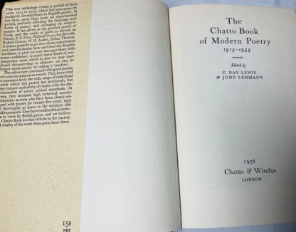 The Chatto Book of Modern Poetry, 1915-1955 - Image 2