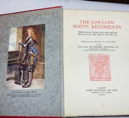 The Lowland Scots Regiments: Their Origin, Character and Services Previous to the Great War of 1914 - Image 2