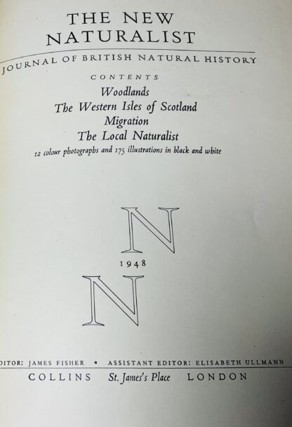 The New Naturalist: A Journal of British Natural History - Image 3