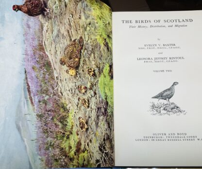 The Birds of Scotland: Their History, Distribution, and Migration [2 volumes, complete] - Image 3
