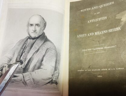 Angus Papers: Local History Collection  - Notes and Queries on the Antiquities of Angus and Mearns - Image 3